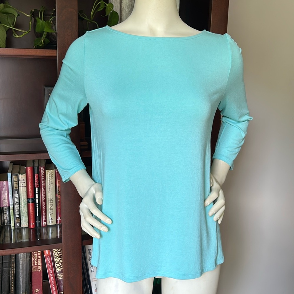 J Jill Wearever Collection 3/4 sleeve Shirt